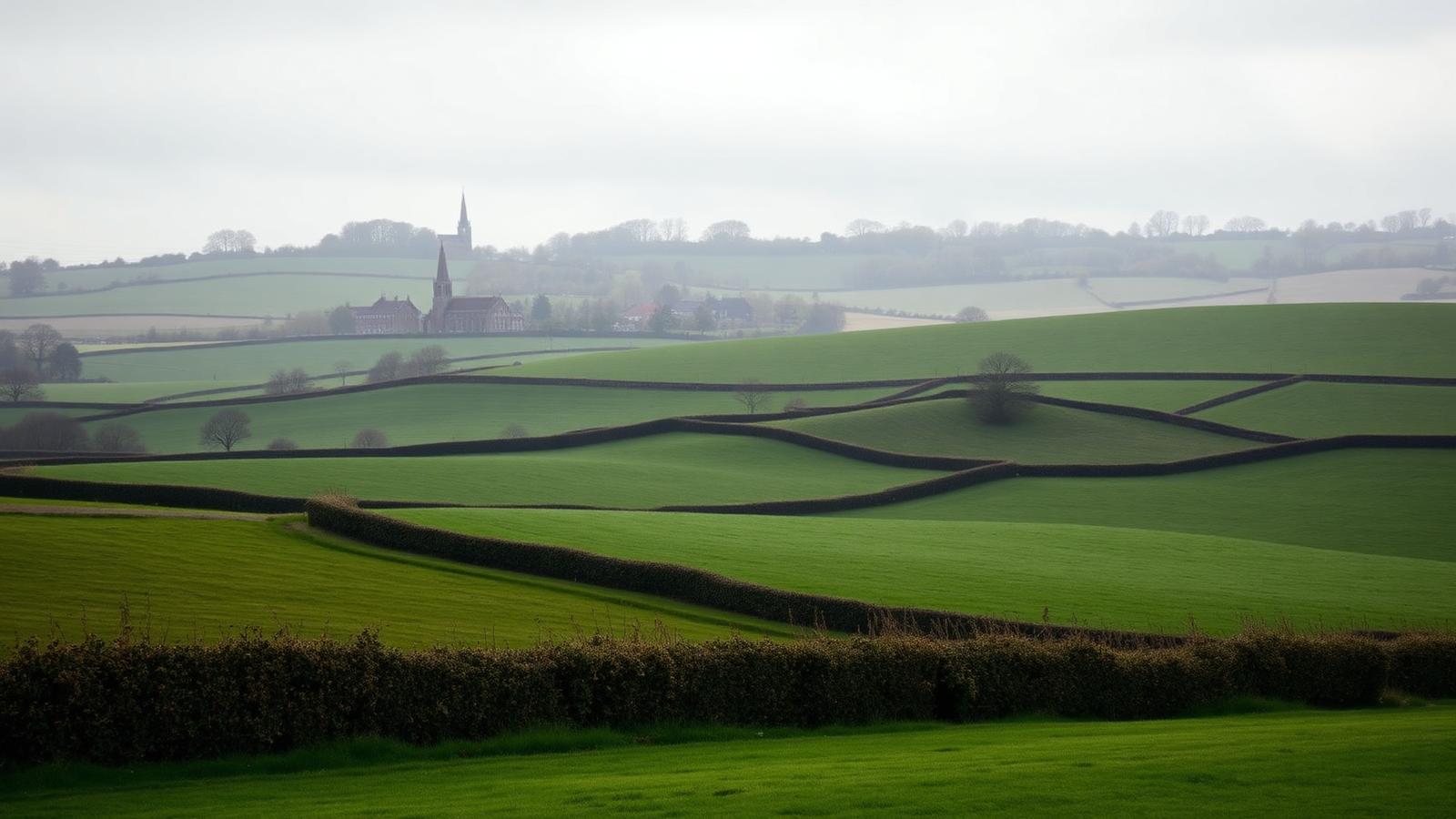 Rolling Herefordshire countryside